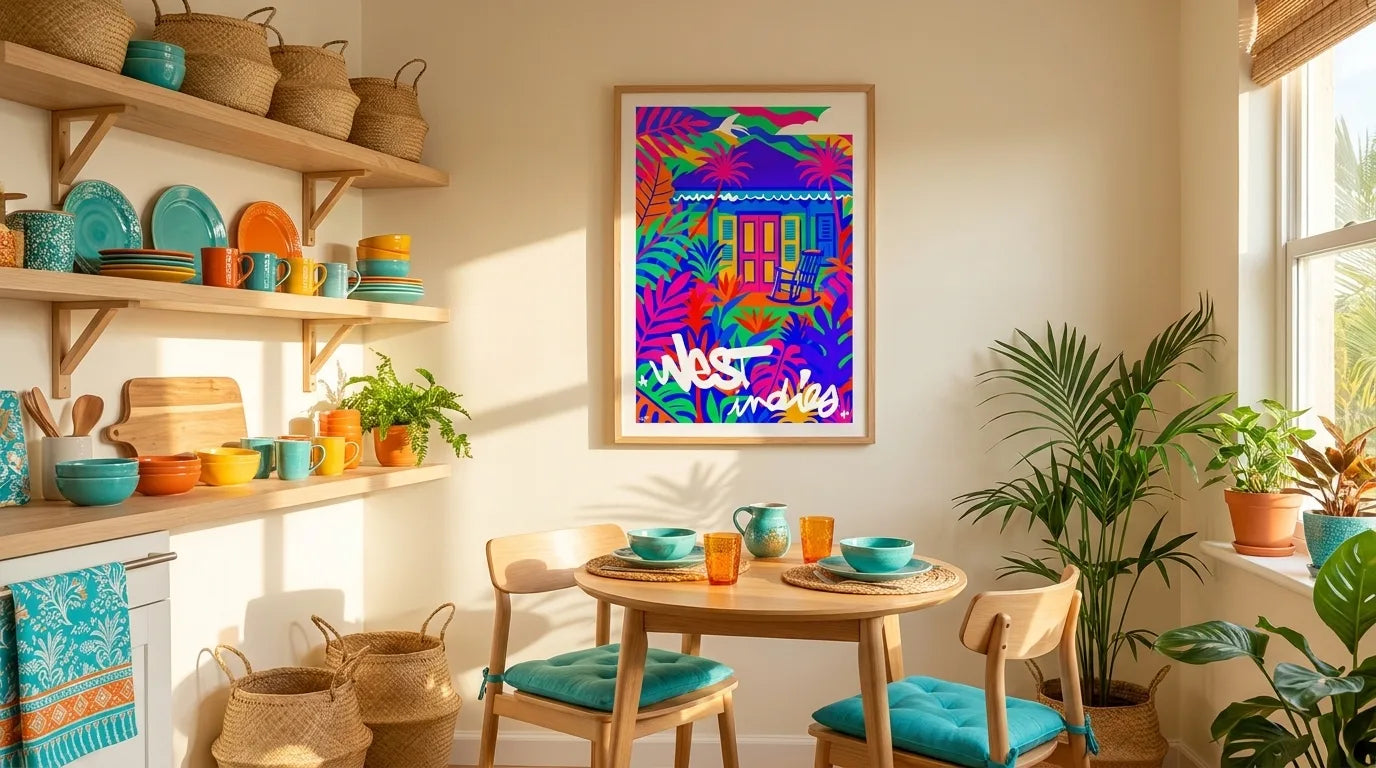 Décorer sa cuisine avec une touche caribéenne